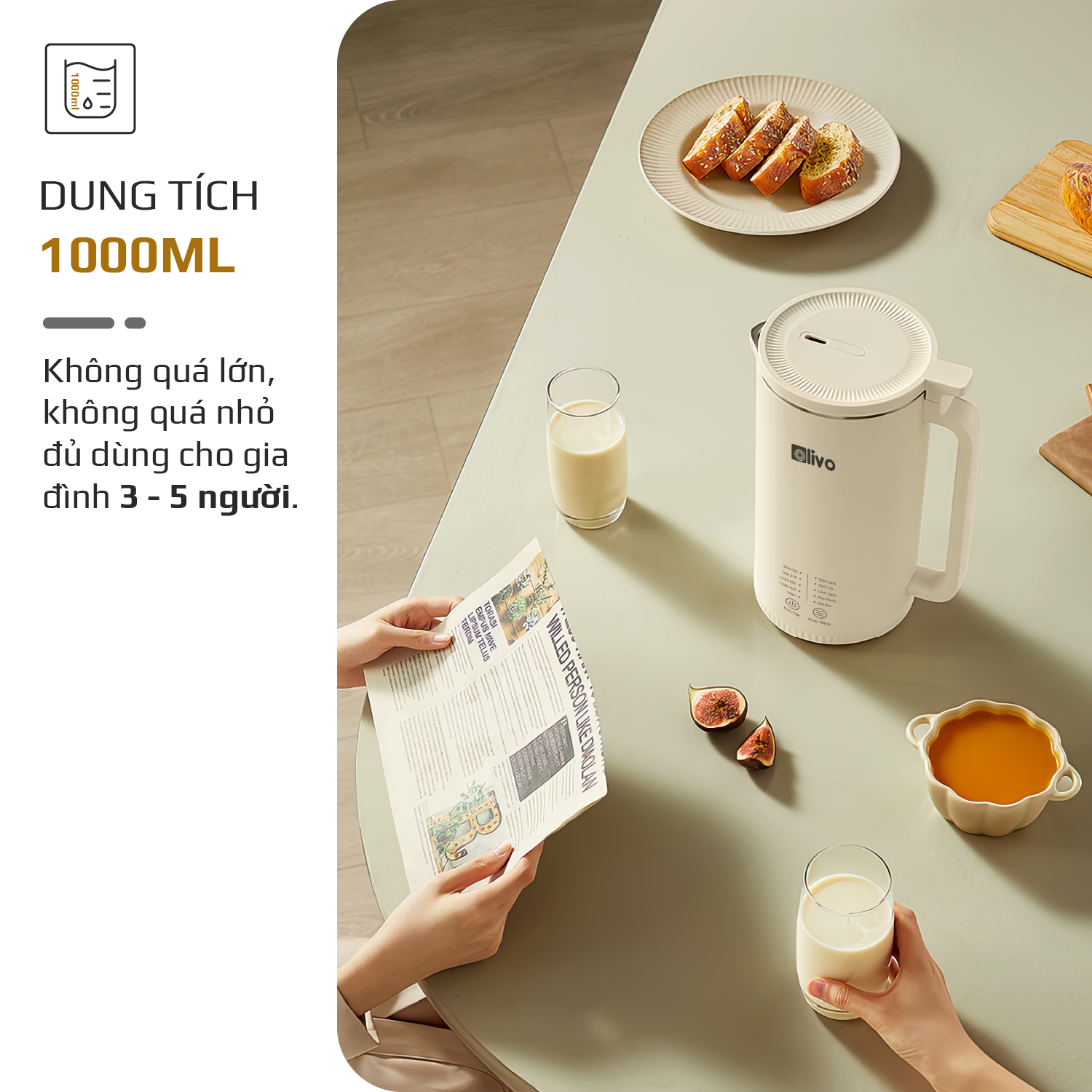 Máy Xay Nấu Đa Năng OLIVO CB2000 15 Máy Xay Nấu Đa Năng OLIVO CB2000 15