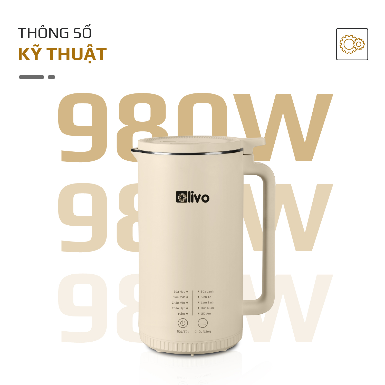 Máy Xay Nấu Đa Năng OLIVO CB2000 29 Máy Xay Nấu Đa Năng OLIVO CB2000 29