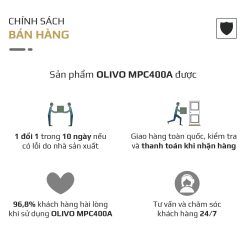 Dụng Cụ Xay Thực Phẩm Đa Năng Mini OLIVO MPC400A 16