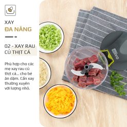 Dụng Cụ Xay Thực Phẩm Đa Năng Mini OLIVO MPC400A 4