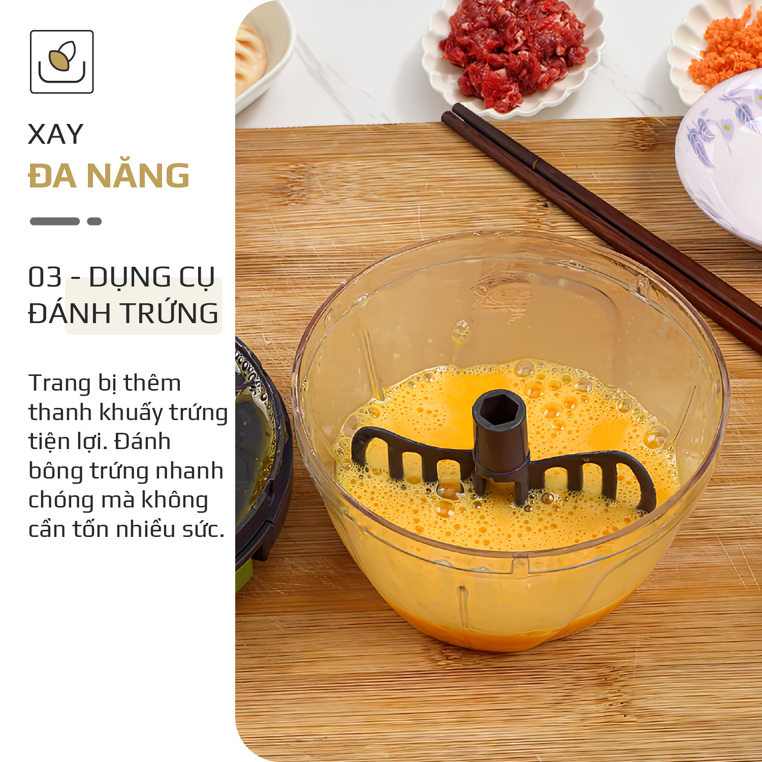 Dụng Cụ Xay Thực Phẩm Đa Năng Mini OLIVO MPC400A 5 Dụng Cụ Xay Thực Phẩm Đa Năng Mini OLIVO MPC400A 5