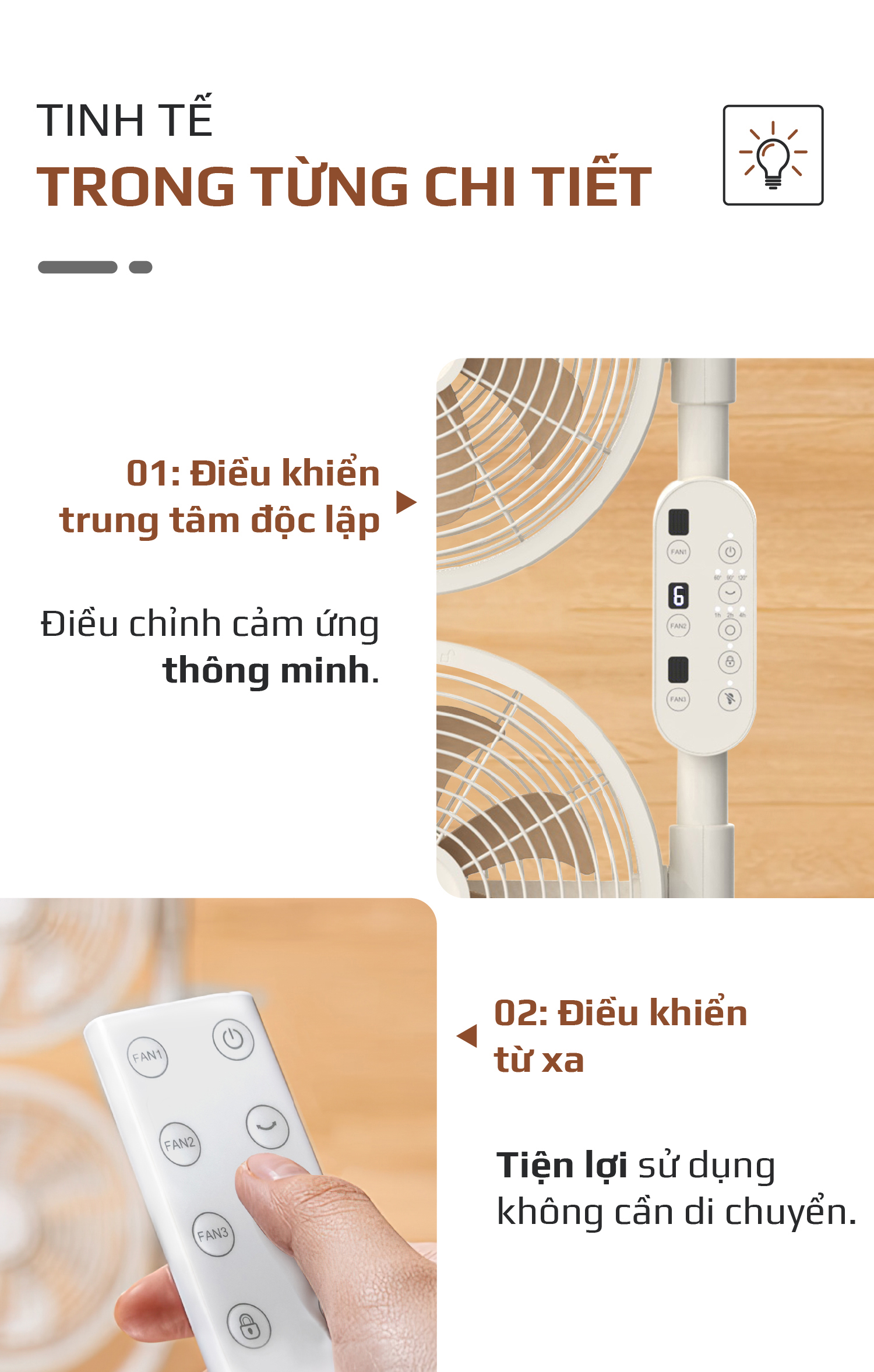 Quạt Tuần Hoàn Không Khí OLIVO CF1 PRO
