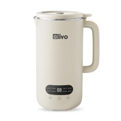 Máy Làm Sữa Hạt OLIVO CB1000 - Dung Tích 1L, Nắp INOX Kết Hợp Kính Cường Lực, Công Suất 880W, 9 Chế Độ, Chống Trào