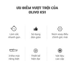 Dụng Cụ Mài Dao Kéo OLIVO KS1